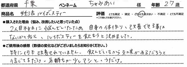 商品レビュー