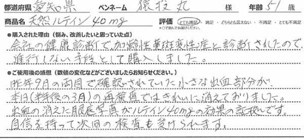 ルテインレビュー2