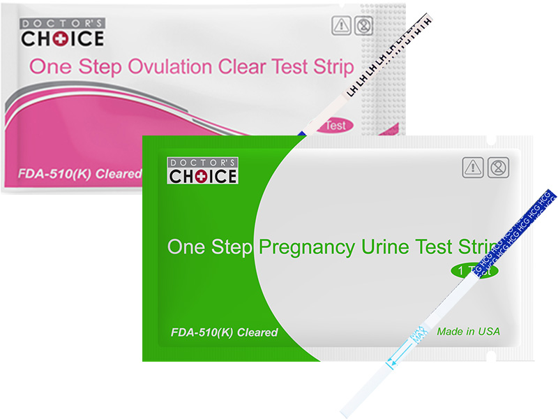 ワンステップ排卵検査薬クリア50本+ワンステップ妊娠検査薬10本のセット